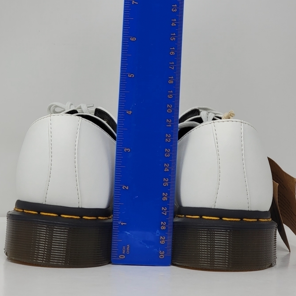 Dr Martens Vegan Low Boots Air Wair Air Cushion White  27214 Mens 6 Womens 7 New - Picture 7 of 9